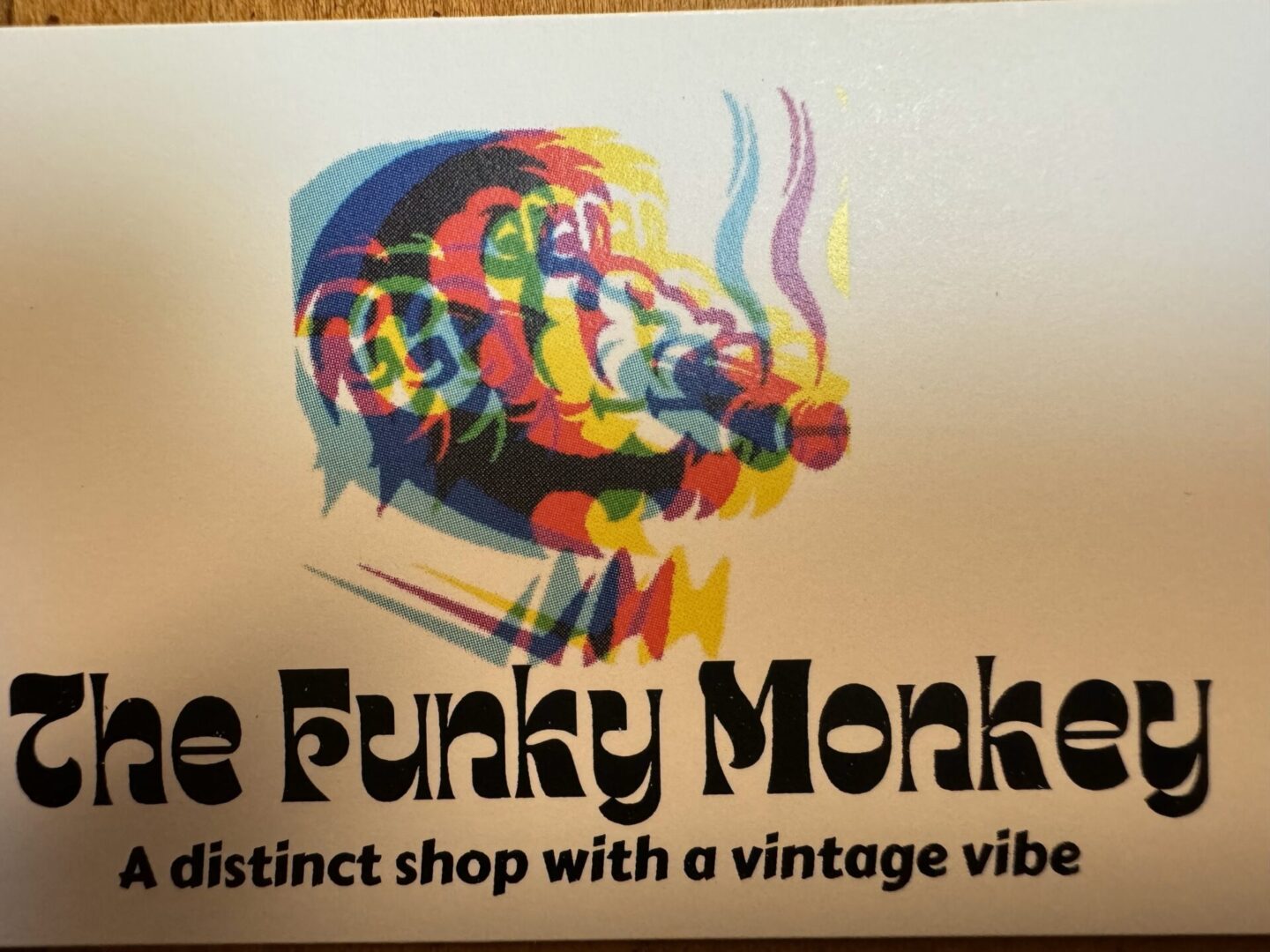 A sign that says the funky monkey.